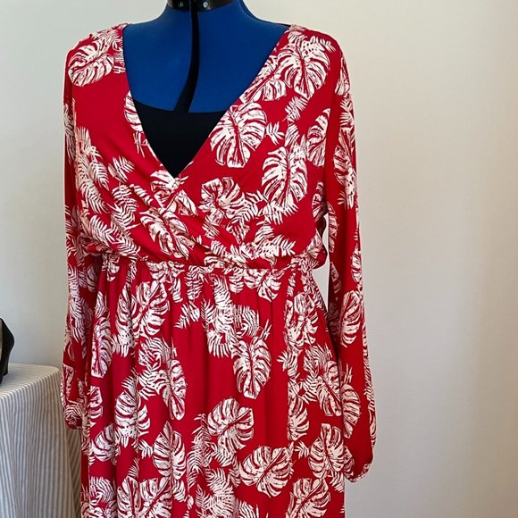 free press Dresses & Skirts - Red dress!  Free Press Six XL